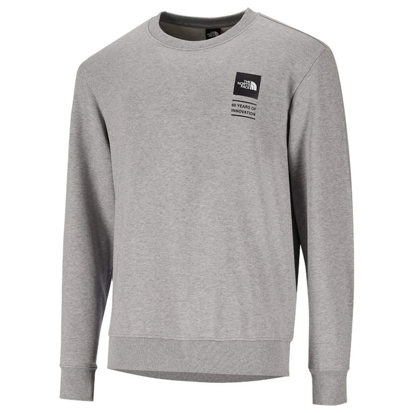 The North Face Relaxed Crewneck Sweatshirt Mens Light Grey | Studio 88