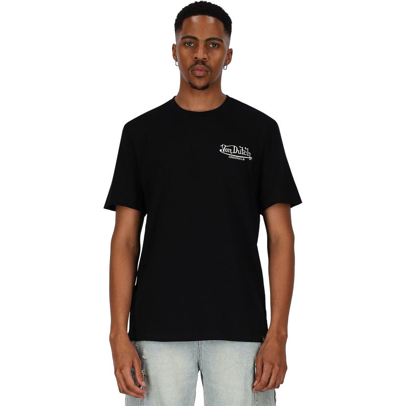 Von Dutch Flaming Bones T-shirt Mens Black | Studio 88