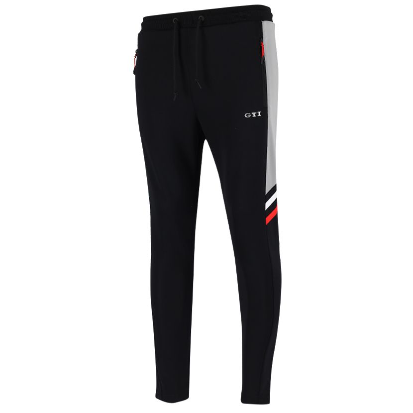 Volkswagen Side Leg Panel Trackpants Mens Black/Red | Studio 88