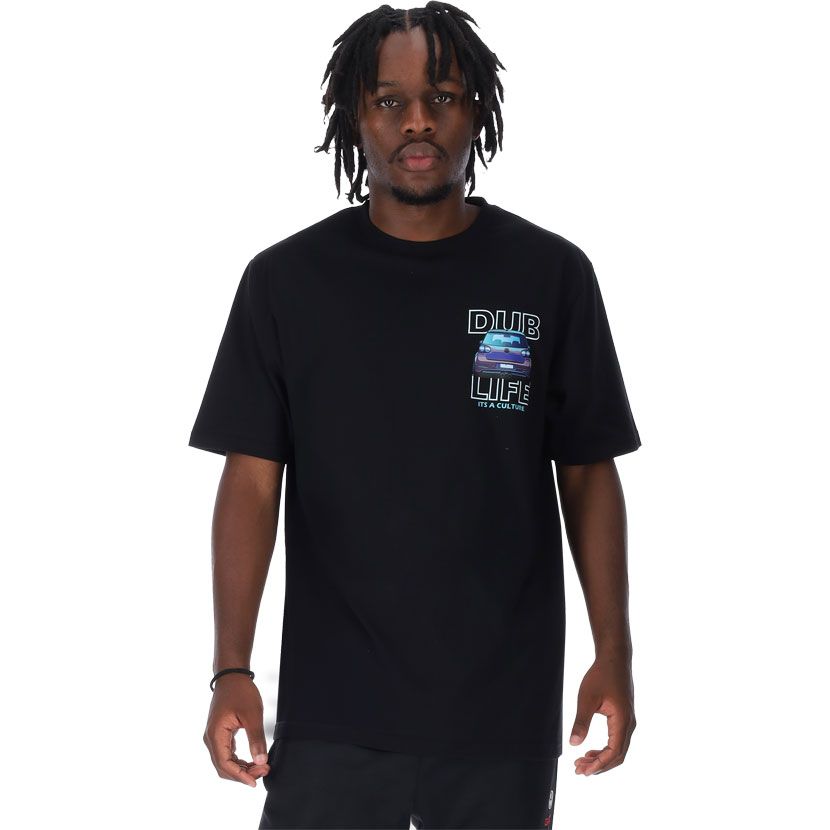 Volkswagen Dub Life Graphic T-shirt Mens Black | Studio 88