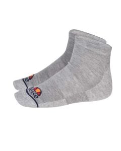 Shop ellesse Trainer Liner Socks Mens White Grey | Studio 88