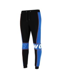 Grey Wolf Two Tone Mens Trackpants Black/Blue