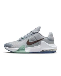 Nike Impact 4 Basketball Shoes Wolf Grey Mineral Diffused Blue