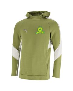 Puma Mamelodi Sundowns 26/27 Team Evo Stripe Hoodie Mens Green/White