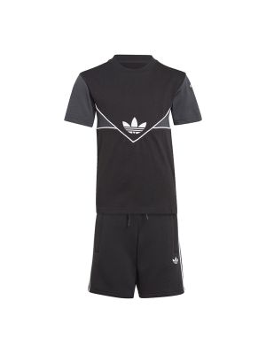 adidas Originals Shorts and Tee Kids Set Black