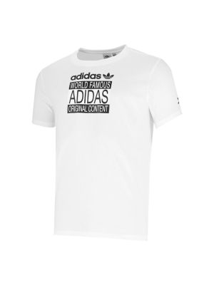 adidas Originals Men's T-Shirt in White.