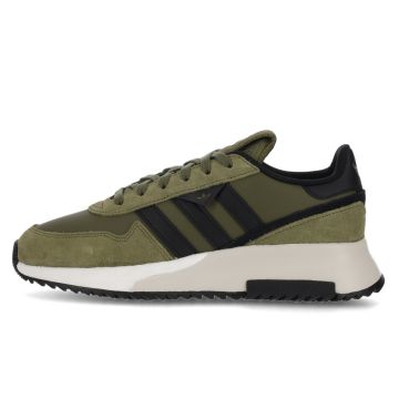 adidas Originals Retropy F2 2.0 Sneaker Mens Olive/Black/White