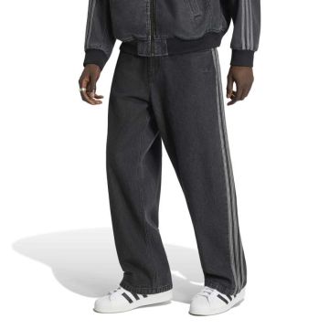 adidas Originals SST Straight Leg Denim Jeans Mens True Black