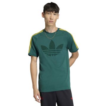 adidas Originals Monogram 3 Stripes T-shirt Mens Collegiate Green