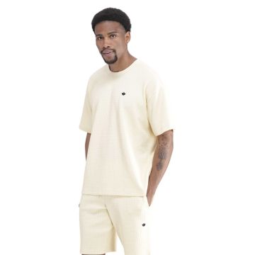 adidas Originals Essentials Waffle T-shirt Mens Warm Vanilla