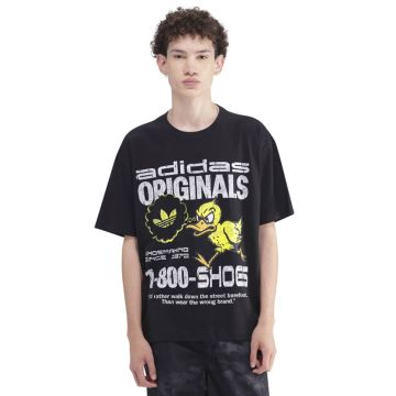 adidas Originals Duck Graphic T-shirt Mens Black