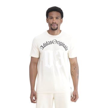 adidas Originals Short Sleeve T-shirt Mens Warm Vanilla