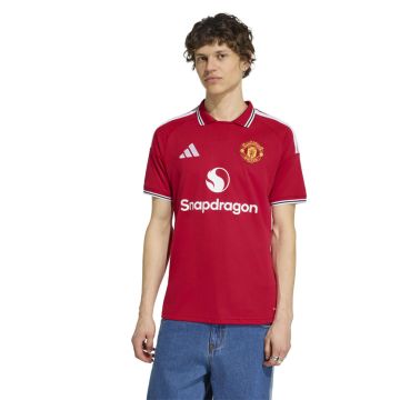 adidas Performance Manchester United Home Jersey Mens Red