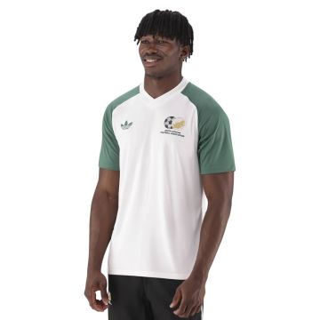 adidas Originals Bafana Bafana 26 Pre Match Jersey Mens White/Forest