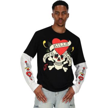 EDH07BW-ED-HARDY-LKSS-BLK-WHT-EH-SS25-MA-0009-V1