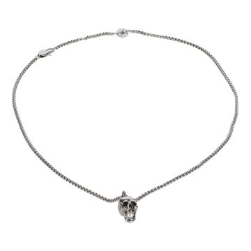 EDH19SI-EH-HARDY-3-SKULL-NECK-SILVER-ED176-N-SIL-V1