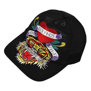 EDH59B-EDH-TRUCKER-PRINT-DIAMANTE-BLK-EH-W26-MC-0004-V1