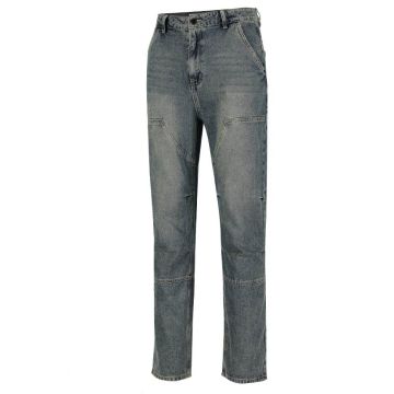 Nautic Spirit Carpenter Straight Fit Jeans Mens Blue/Grey