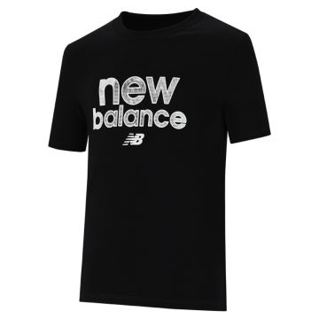 New Balance Sports Graphic T-shirt Mens Core Black