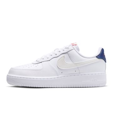 Nike Air Force 1 '07 Sneaker Womens White/Blue/Red