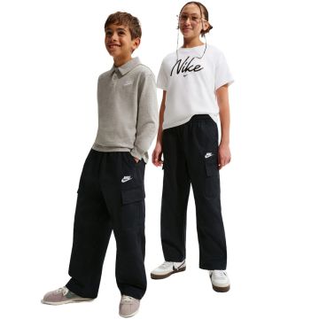 Nike Sportswear Club Cargo Pants Youth Black/White