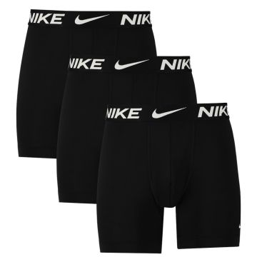 Nike 3 Pack Essential Micro Boxers Mens Black