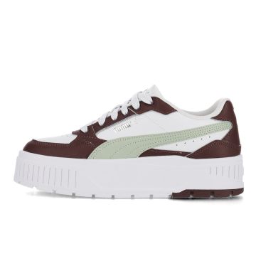 Puma Karmen 2 Idol Sneaker Womens White/Rich Cocoa
