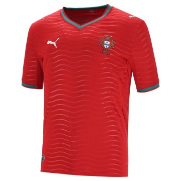 Puma Portugal Home Jersey Mens Red/Green