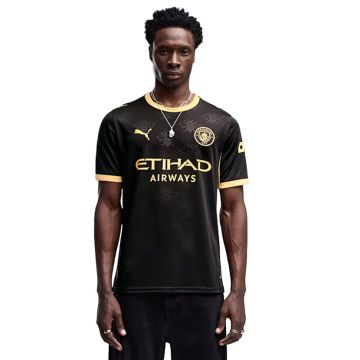 Puma Manchester City FC 26/27 Away Jersey Mens Black