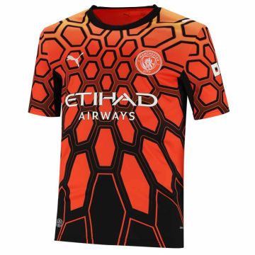 Puma Manchester City Goalkeeper Jersey Mens Red/Black