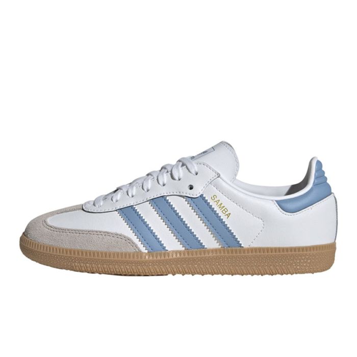 adidas Originals Samba OG Sneaker Youth White/Ash Blue/Gum