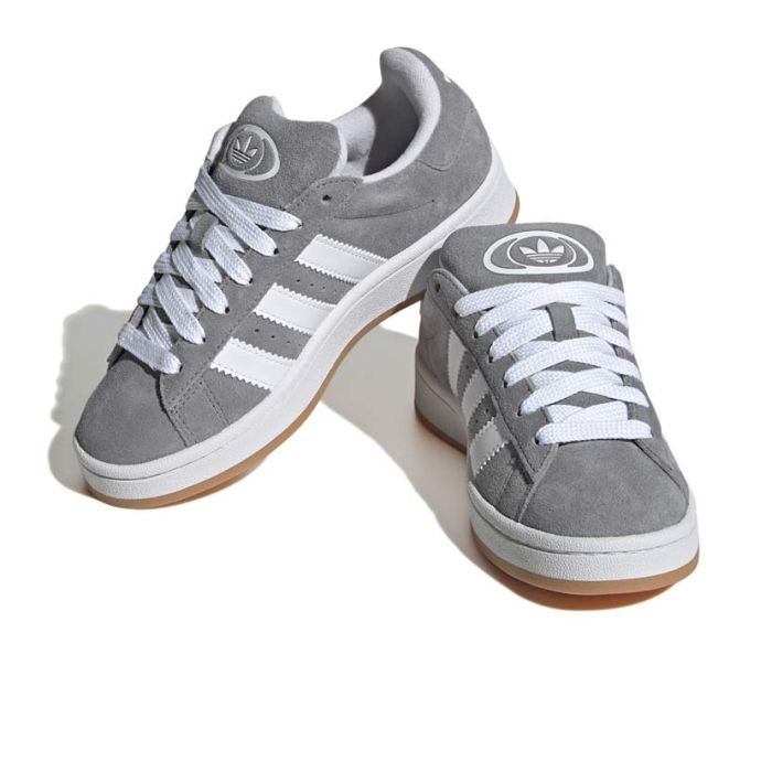 Shop adidas Originals Campus Shoes Youth Grey Cloud White | Studi