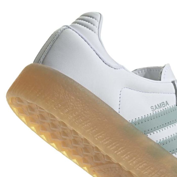 adidas Originals Sambae Sneaker Womens White/Aqua | Studio 88