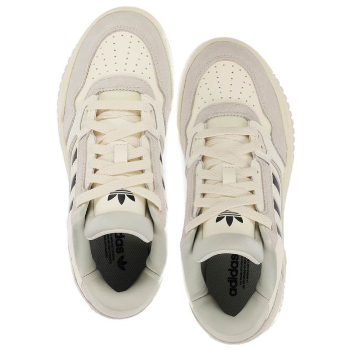 Shop adidas Orignals Drop Step Low 2.0 Sneaker Youth Cream/White