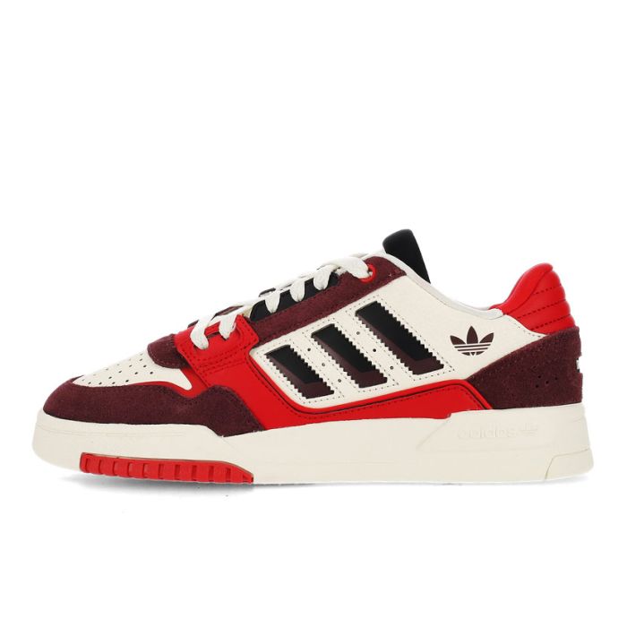 adidas Original Drop Step Low 2.0 Sneaker Youth White/Scarlet