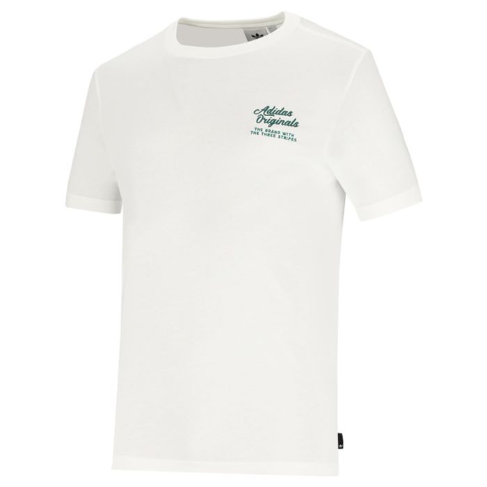 adidas Originals Diner Text T-shirt Mens Off White | Studio 88