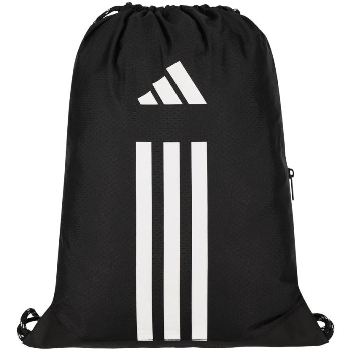 【AAKE】STRIPE DUMBLE GYM SACK Gym_Sack_Silver_JY2665_db01_00