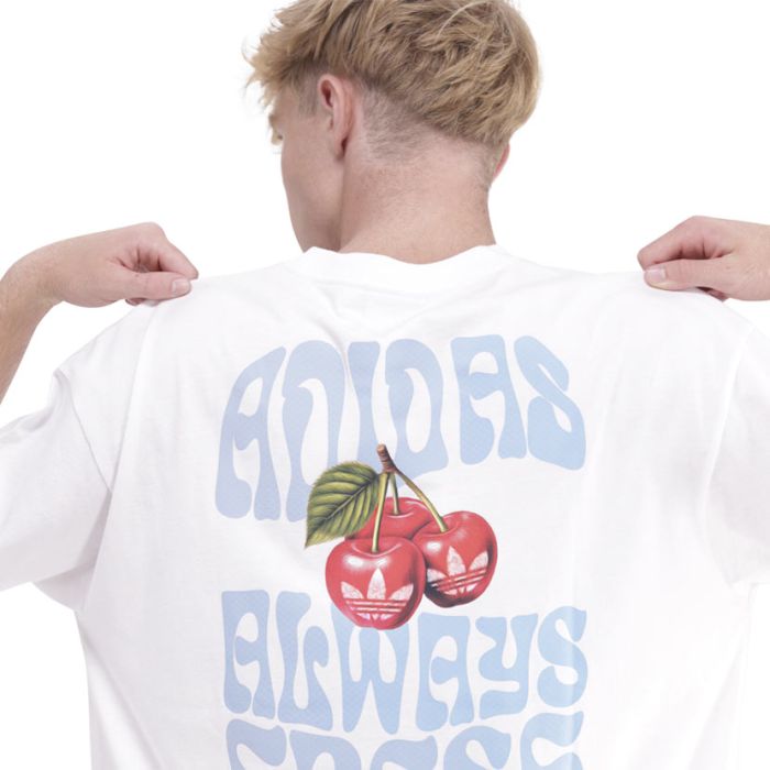 adidas Originals Bubble Cherry T-shirt Mens White | Studio 88