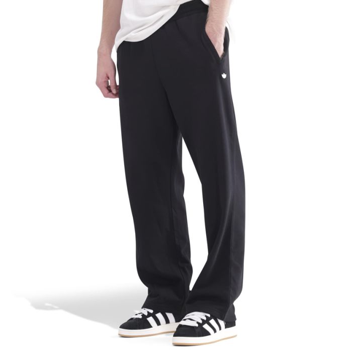 adidas Originals Trefoil Essentials Open Hem Joggers Mens Black