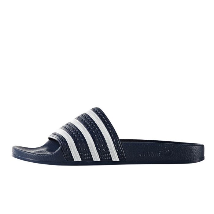 Shop adidas Originals Adilette Sandal Mens Navy/White Studio 88