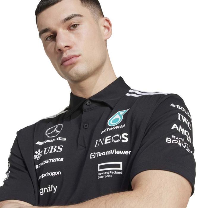 adidas Performance Mercedes AMG Petronas F1 Team Golfer Mens Black
