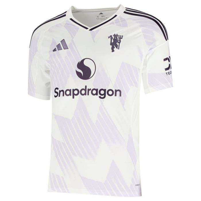 adidas Performance Manchester United 25/26 Away Jersey Mens White