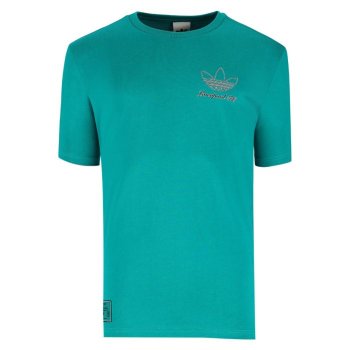 adidas Originals Liverpool FC Icon T-shirt Mens Sea Green | Studio 88