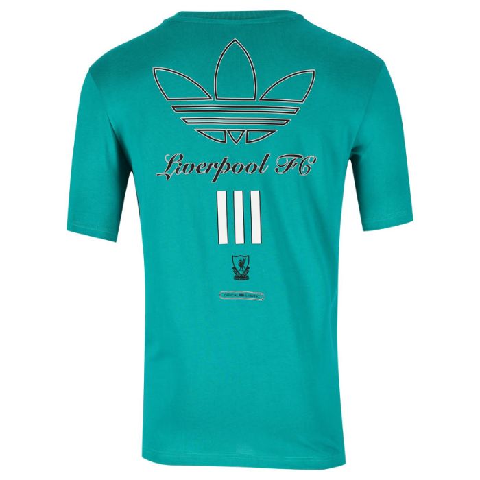 adidas Originals Liverpool FC Icon T-shirt Mens Sea Green | Studio 88
