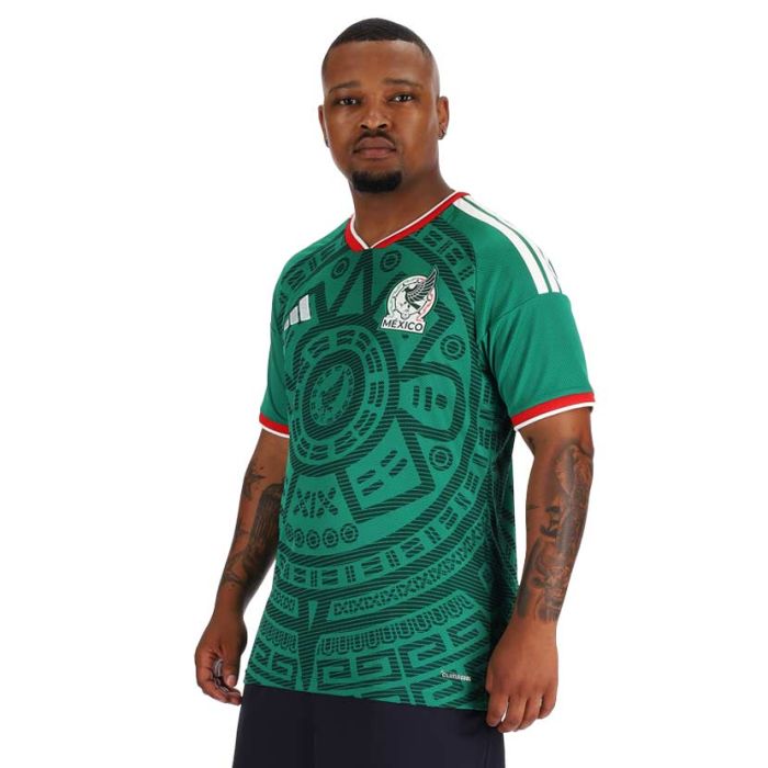 adidas Performance Mexico 26 Home Jersey Mens Bold Green | Studio 88
