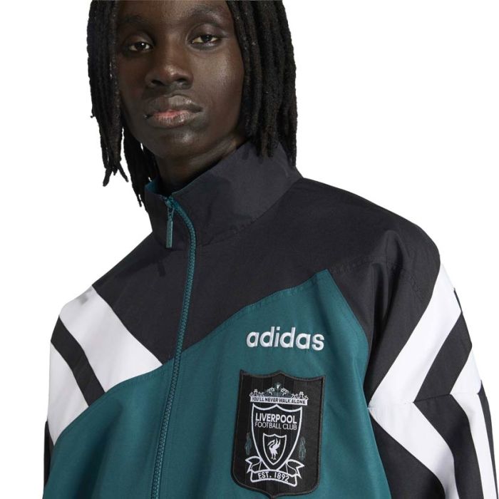 adidas Performance Liverpool 95 Track Top Mens Black/Rich Green