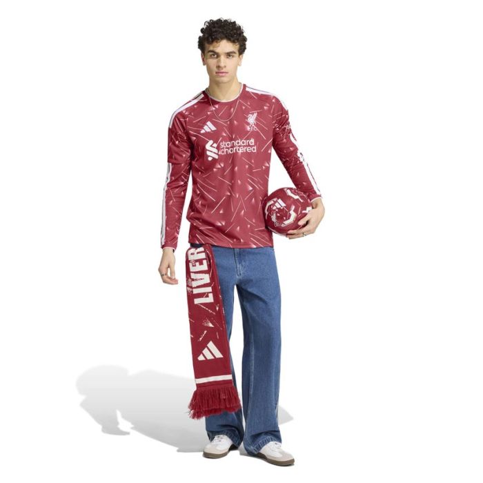 ウェア adidas liverpool Shop adidas Performance Liverpool FC 26/27 Home Long Sleeve Jerse