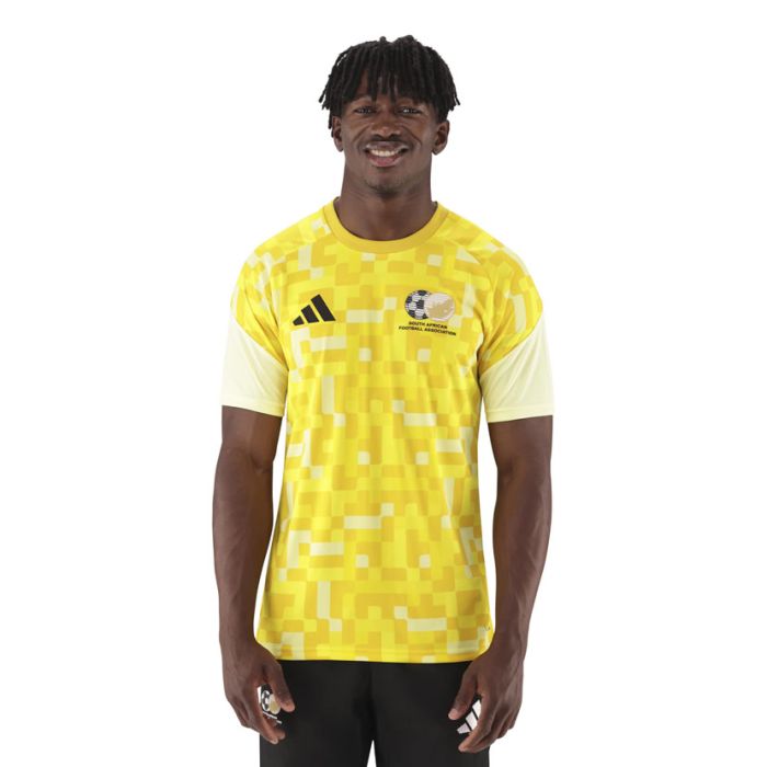 adidas Performance South Africa 26 Pre Match Jersey Mens Yellow