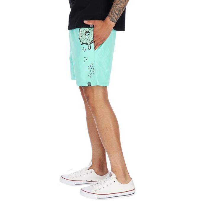 Skhanda World Dripping Donut Shorts Mens Egg Green | Studio 88