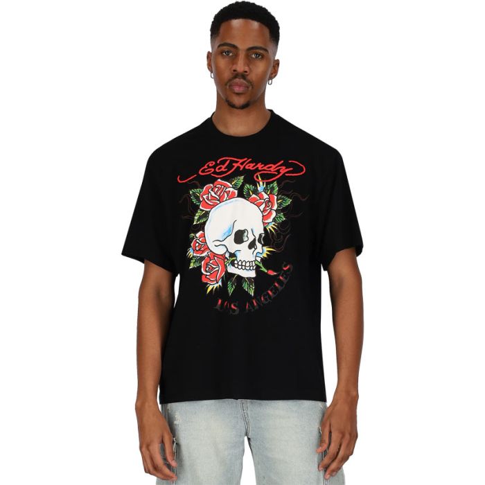 EDH03B-ED-HARDY-LLL-TEE-BLK-EH-SS25-MA-0003-V1